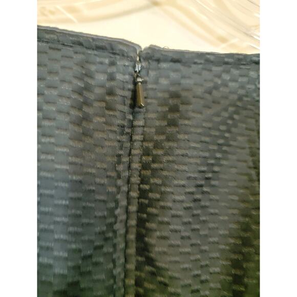 Talbots Women's Textured Sheath A Line Mini Dress Silk Blend Black Size 10 P - Picture 6 of 7